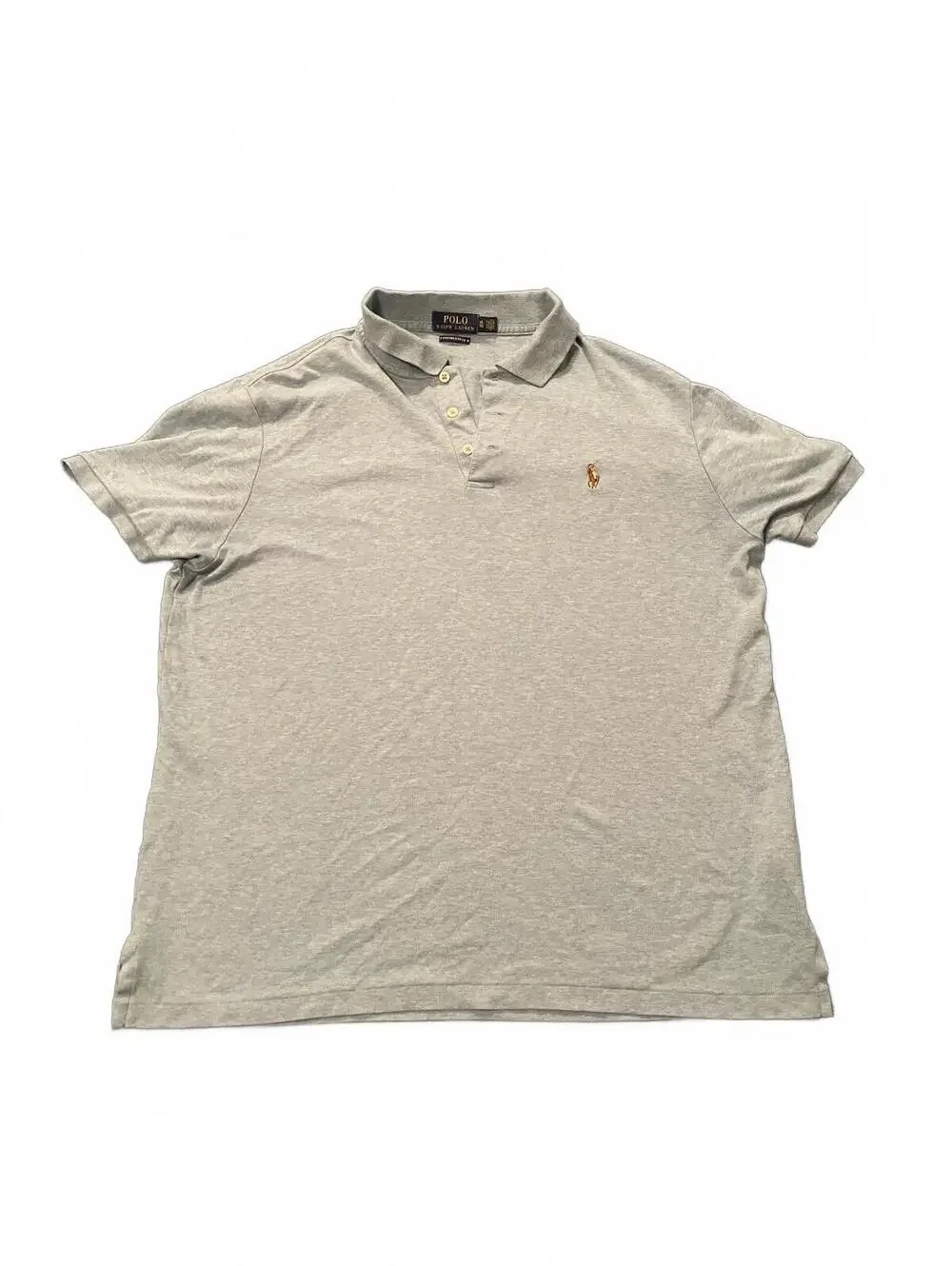Polo Ralph Lauren Light Blue Custom Slim Fit Men's Polo Shirt XL